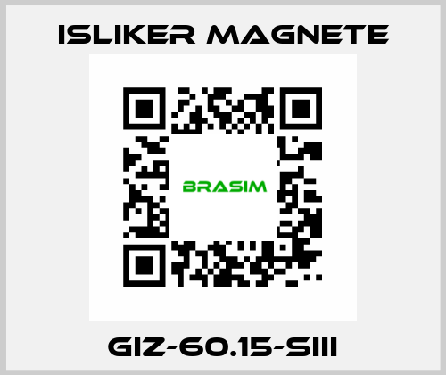 Giz-60.15-SIII ISLIKER MAGNETE