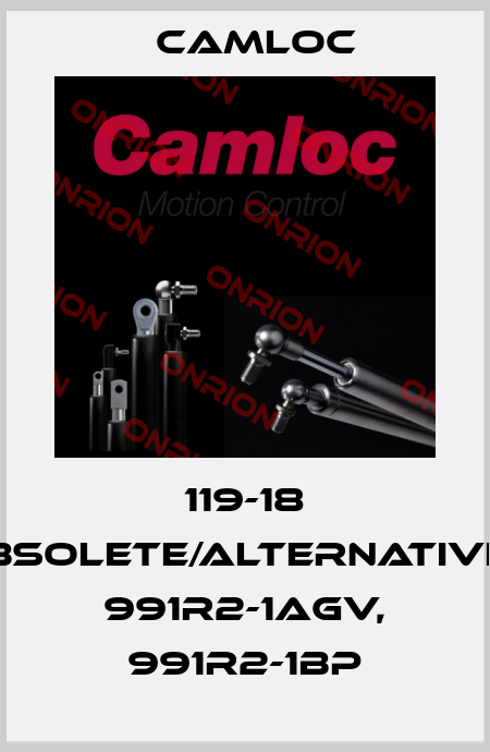 119-18 obsolete/alternatives 991R2-1AGV, 991R2-1BP Camloc