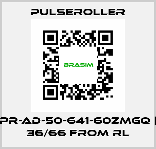 PR-AD-50-641-60ZMGQ | 36/66 from RL PULSEROLLER