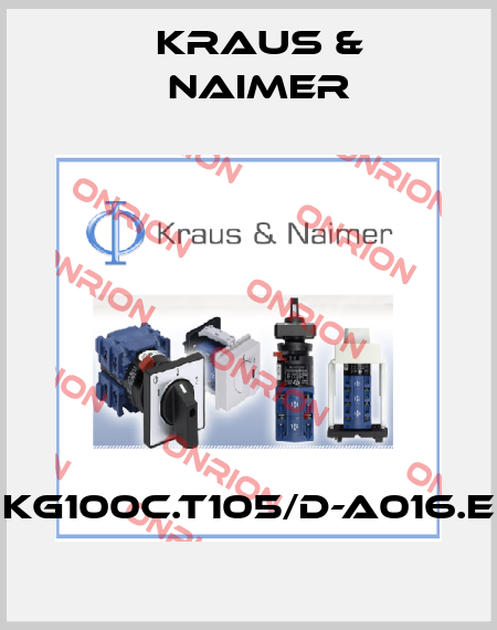 KG100C.T105/D-A016.E Kraus & Naimer