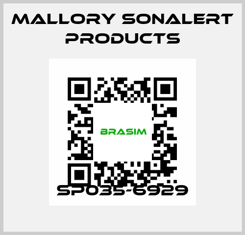 SP035-6929 Mallory Sonalert Products