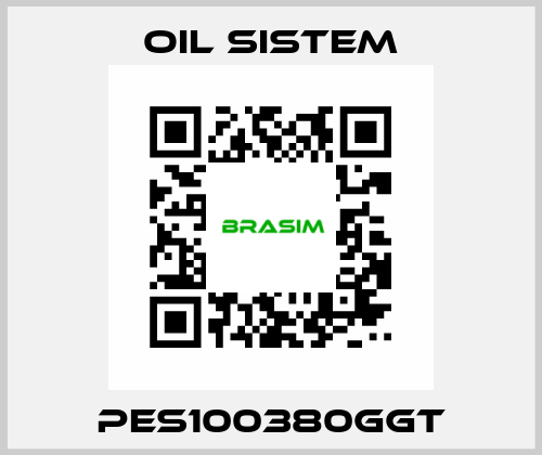 PES100380GGT Oil Sistem
