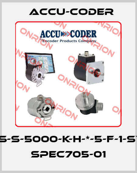 725-I-S-S-5000-K-H-*-5-F-1-SY-Y-CE SPEC705-01 ACCU-CODER