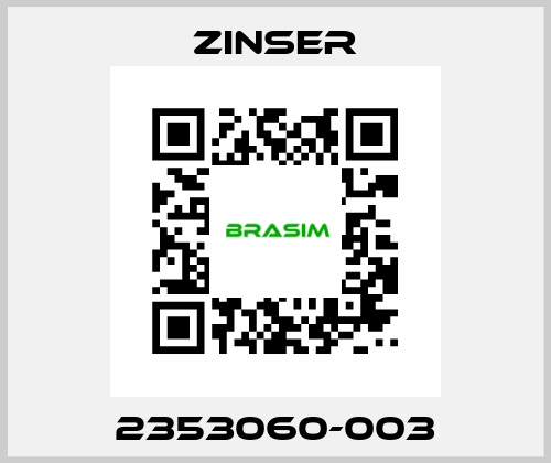 2353060-003 Zinser