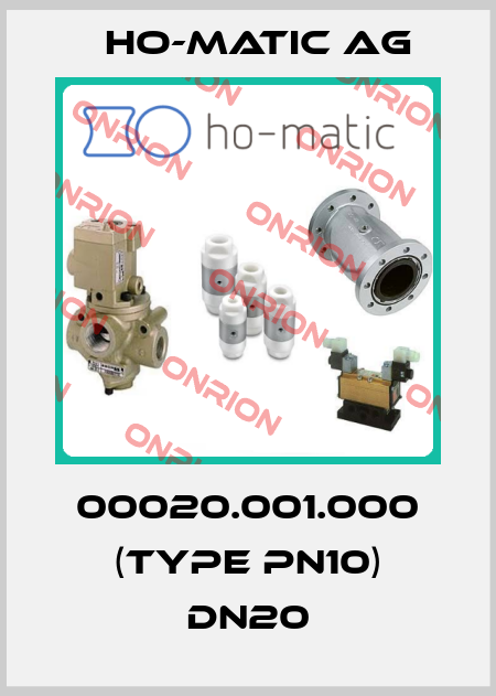 00020.001.000 (Type PN10) DN20 Ho-Matic AG