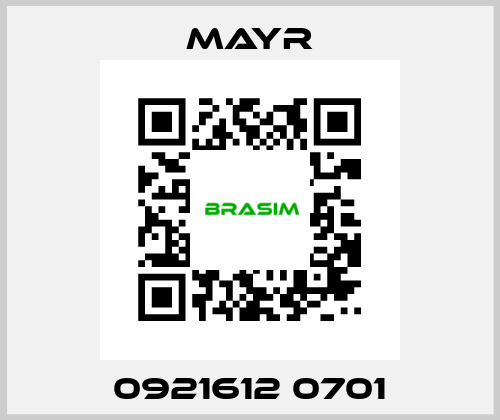 0921612 0701 Mayr