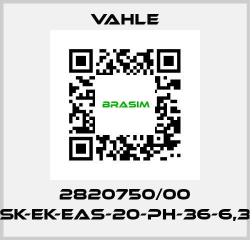 2820750/00 SK-EK-EAS-20-PH-36-6,3 Vahle