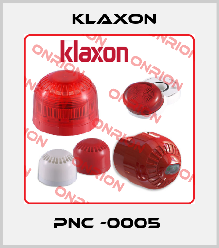 PNC -0005  Klaxon