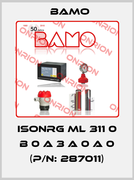 ISONRG ML 311 0 B 0 A 3 A 0 A 0 (P/N: 287011) Bamo