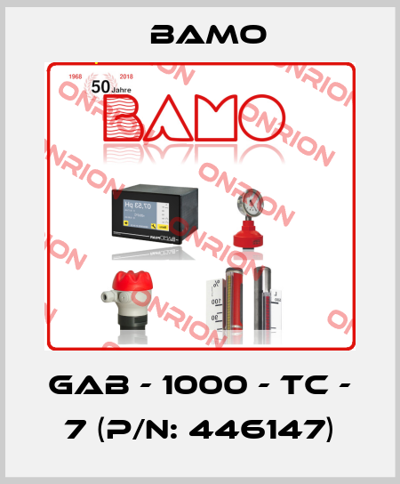 GAB - 1000 - TC - 7 (P/N: 446147) Bamo