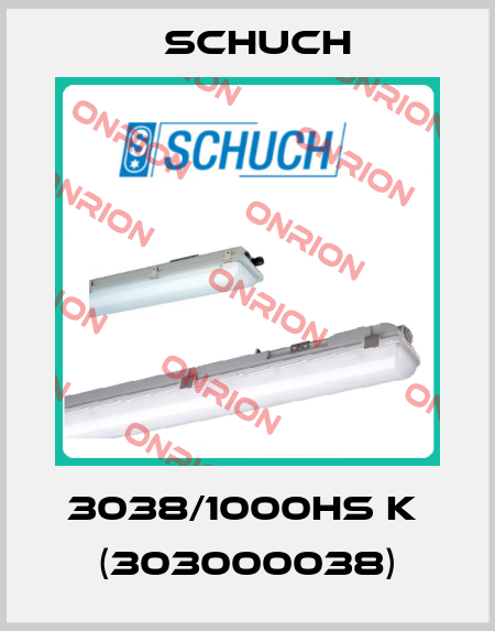 3038/1000HS k  (303000038) Schuch