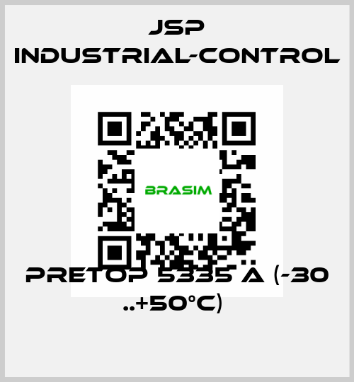 PRETOP 5335 A (-30 ..+50°C)  JSP Industrial-Control