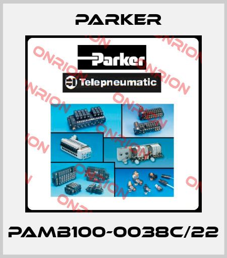 PAMB100-0038C/22 Parker