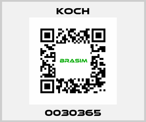 0030365 KOCH