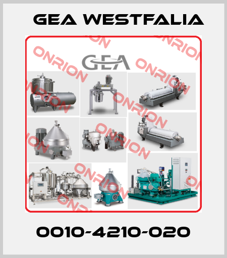0010-4210-020 Gea Westfalia