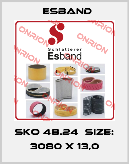 SKO 48.24  Size: 3080 x 13,0 Esband