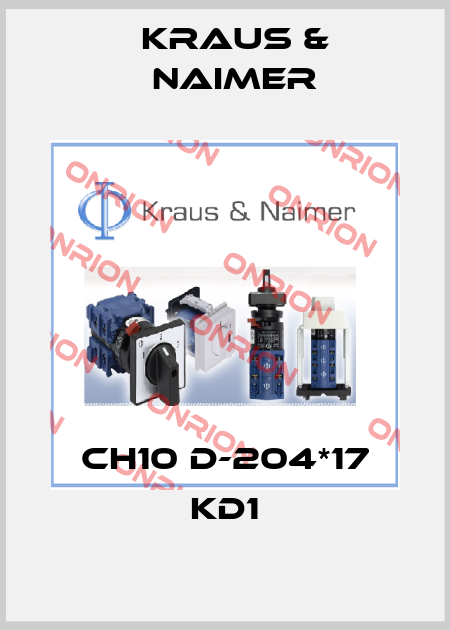CH10 D-204*17 KD1 Kraus & Naimer