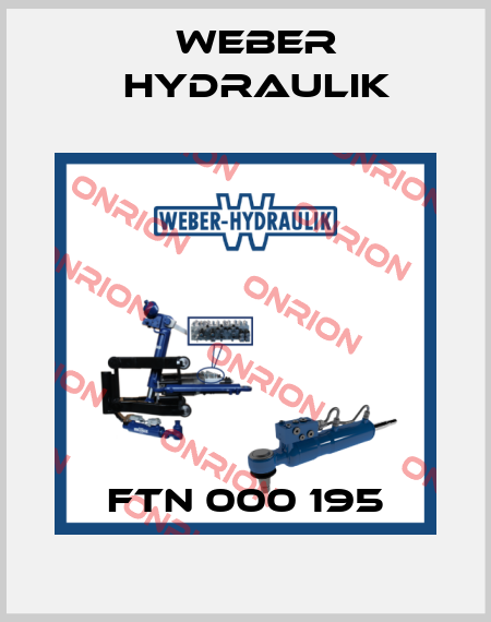 FTN 000 195 Weber Hydraulik