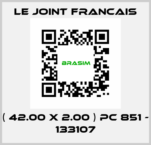 ( 42.00 X 2.00 ) PC 851 - 133107 LE JOINT FRANCAIS