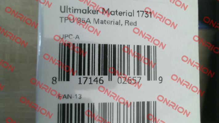 TPU 95A 2.85MM RED 750GR FILAMENT-big