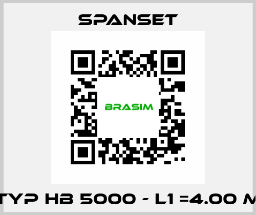 Typ HB 5000 - L1 =4.00 m SpanSet