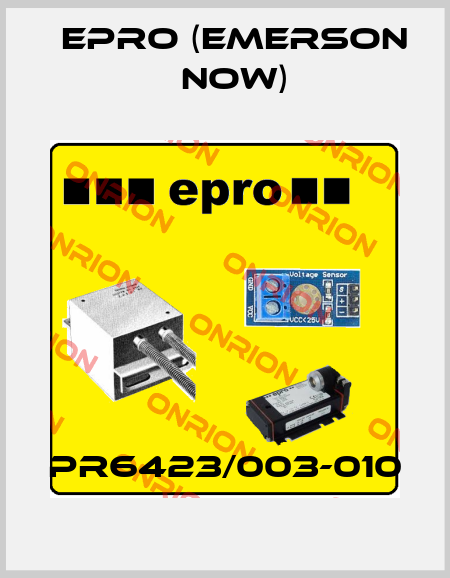 PR6423/003-010 Epro (Emerson now)
