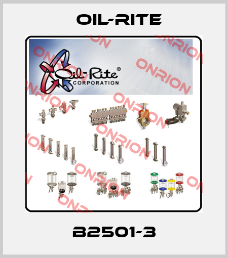 B2501-3 Oil-Rite
