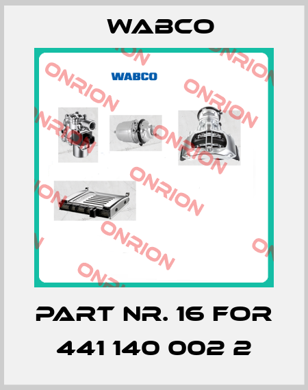 Part Nr. 16 For 441 140 002 2 Wabco