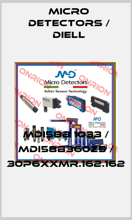 MDI58B 1033 / MDI58B360Z5 / 30P6XXMR.162.162
 Micro Detectors / Diell
