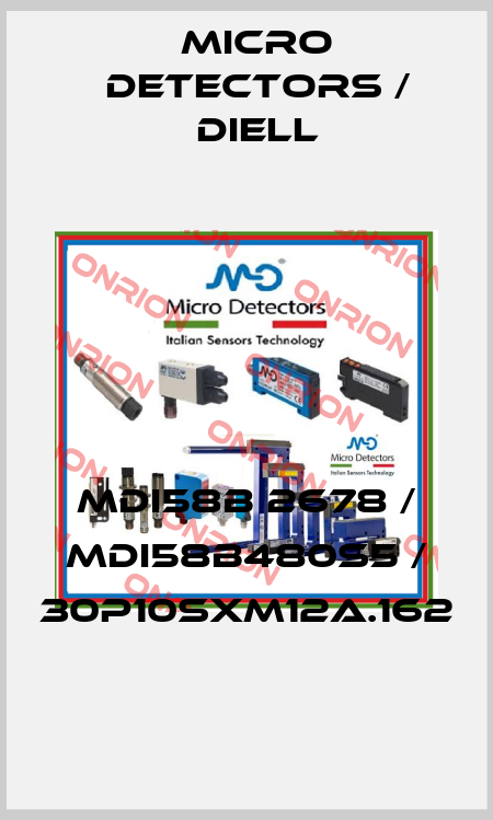 MDI58B 2678 / MDI58B480S5 / 30P10SXM12A.162
 Micro Detectors / Diell