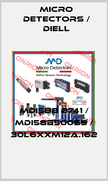 MDI58B 2741 / MDI58B500S5 / 30L6XXM12A.162
 Micro Detectors / Diell