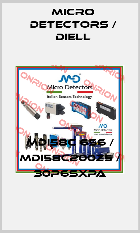 MDI58C 656 / MDI58C200Z5 / 30P6SXPA
 Micro Detectors / Diell