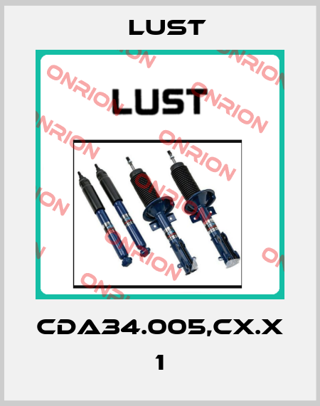 CDA34.005,Cx.x  1 Lust