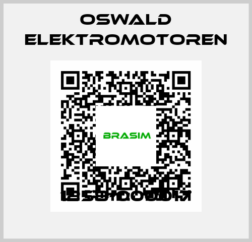 1258-000017 Oswald Elektromotoren