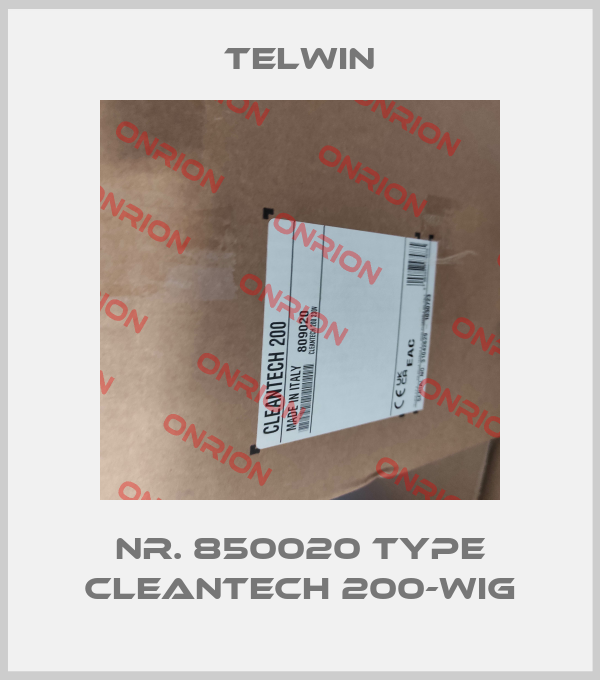 Nr. 850020 Type Cleantech 200-WIG-big