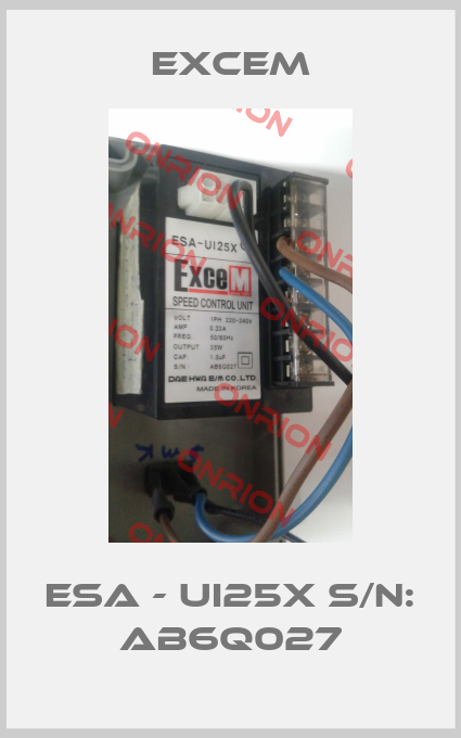 ESA - UI25X S/N: AB6Q027-big