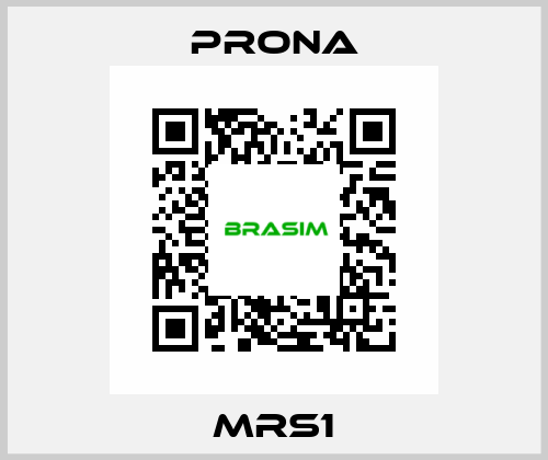 MRS1 Prona
