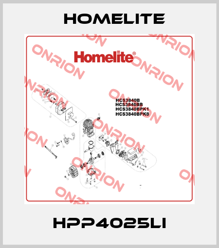 HPP4025LI Homelite