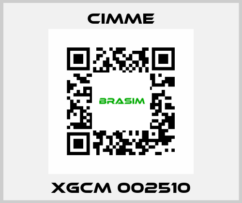 XGCM 002510 Cimme