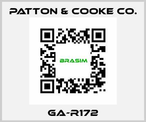 GA-R172 Patton & Cooke Co.