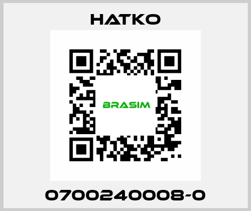 0700240008-0 Hatko