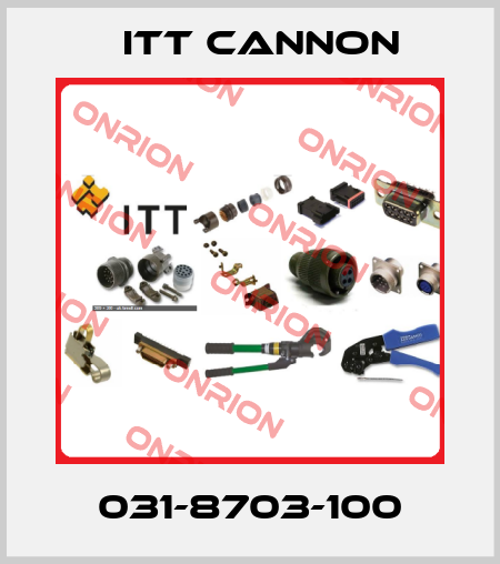 031-8703-100 Itt Cannon