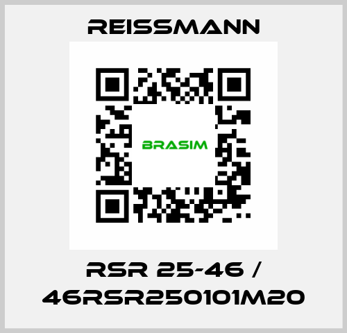 RSR 25-46 / 46RSR250101M20 Reissmann