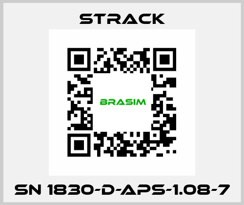 SN 1830-D-APS-1.08-7 Strack