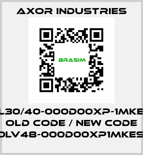 MKM120L30/40-000D00XP-1MKES1BR1XX old code / new code MKM120LV48-000D00XP1MKES1BR1XX Axor Industries