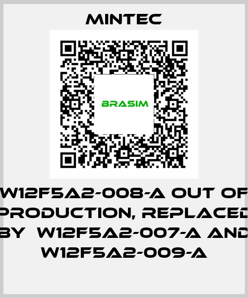 W12F5A2-008-A out of production, replaced by  W12F5A2-007-A and W12F5A2-009-A MINTEC