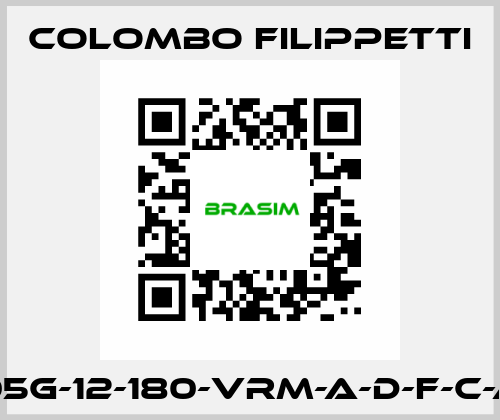 CF4-105G-12-180-VRM-A-D-F-C-any-D1 Colombo Filippetti