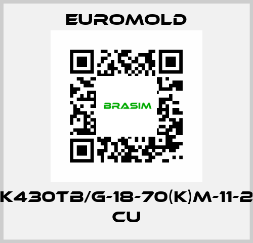 K430TB/G-18-70(K)M-11-2 CU EUROMOLD