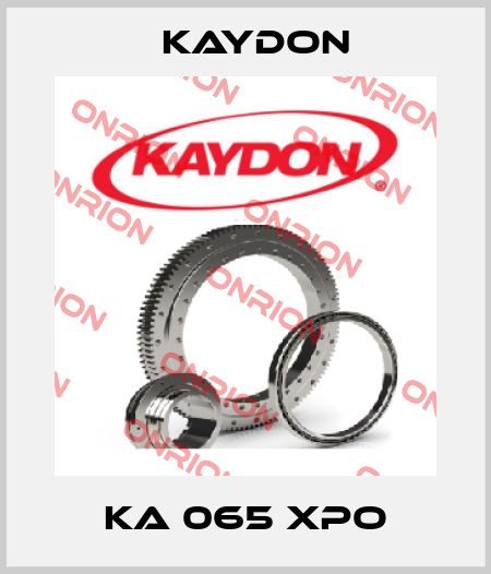 KA 065 XPO Kaydon