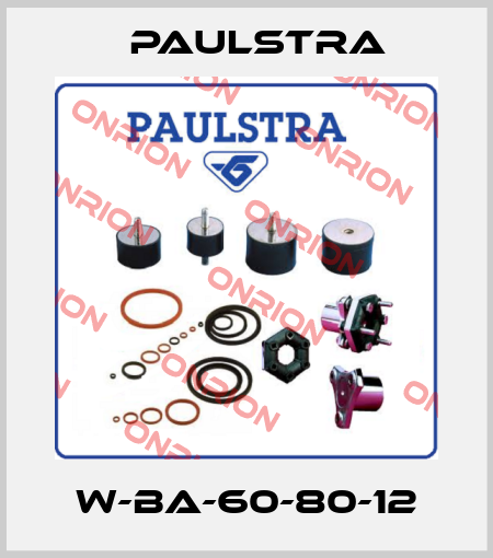 W-BA-60-80-12 Paulstra